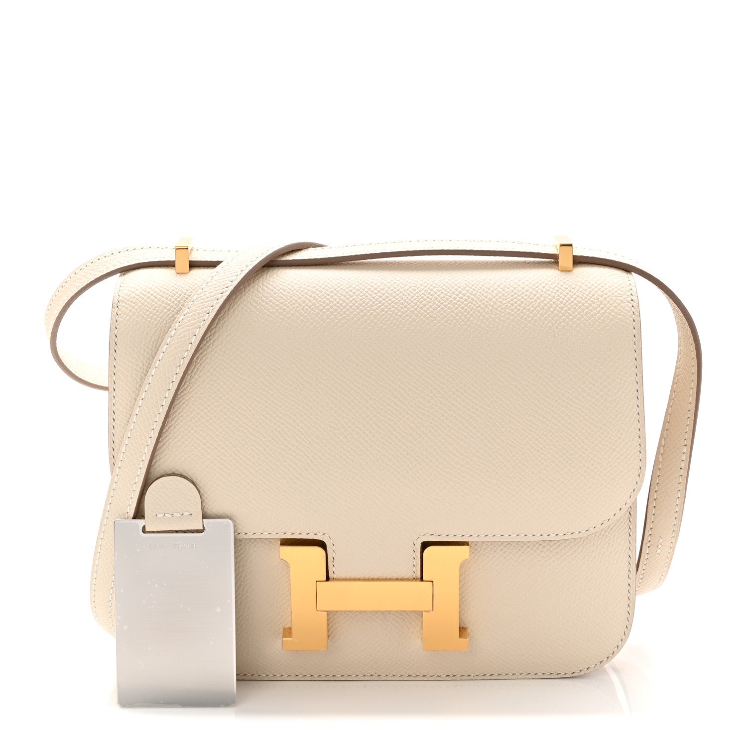 Hermes Epsom Constance 18 Craie 3 of 12
