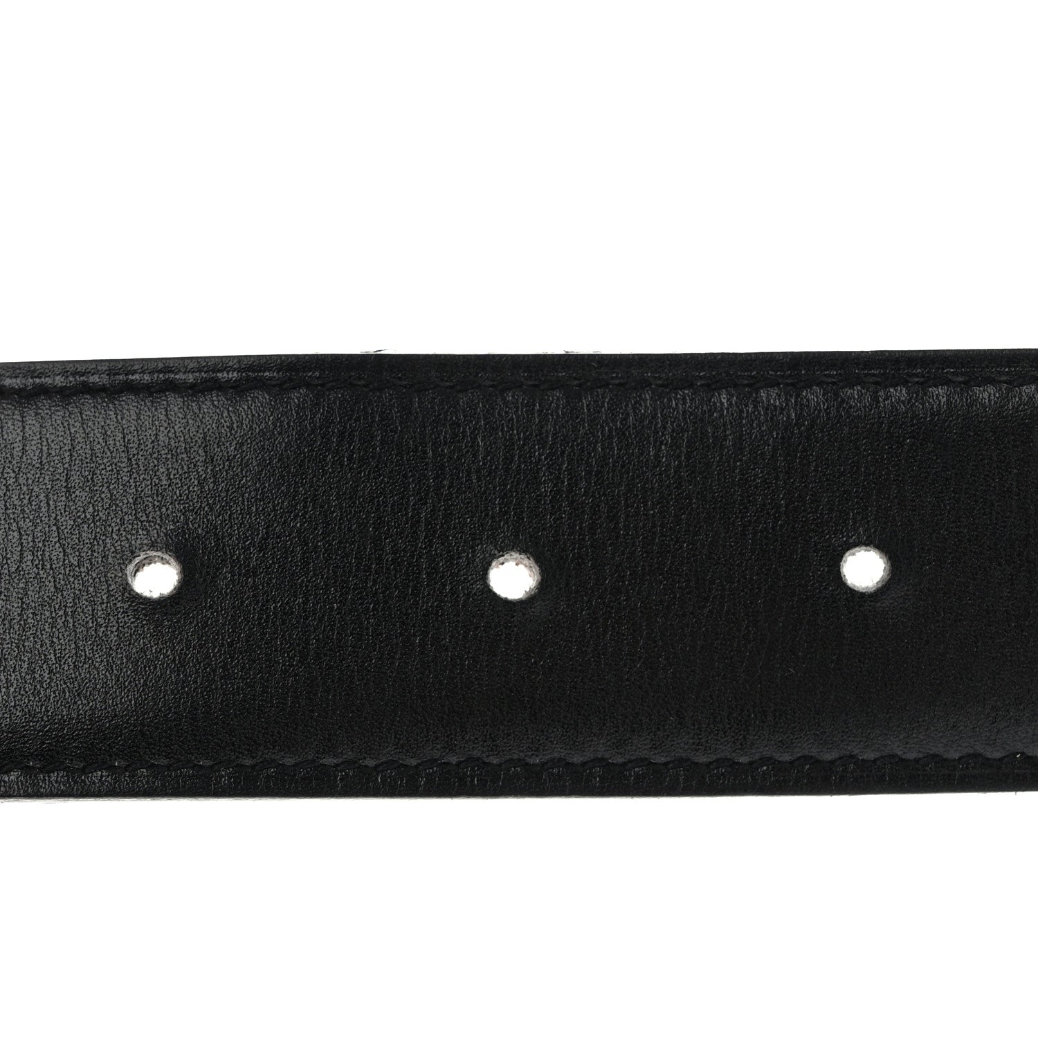 Hermes Box Togo 24mm Gamma Belt 85 34 Black Etoupe 5 of 5