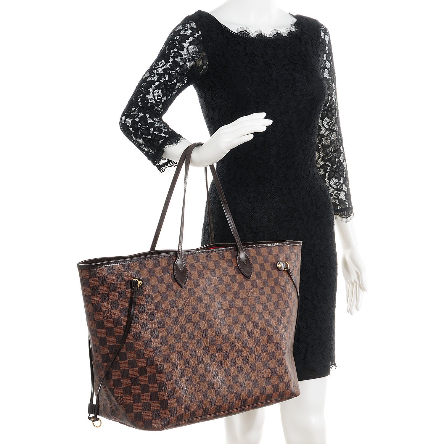 Louis Vuitton Damier Ebene Neverfull GM 2 of 7
