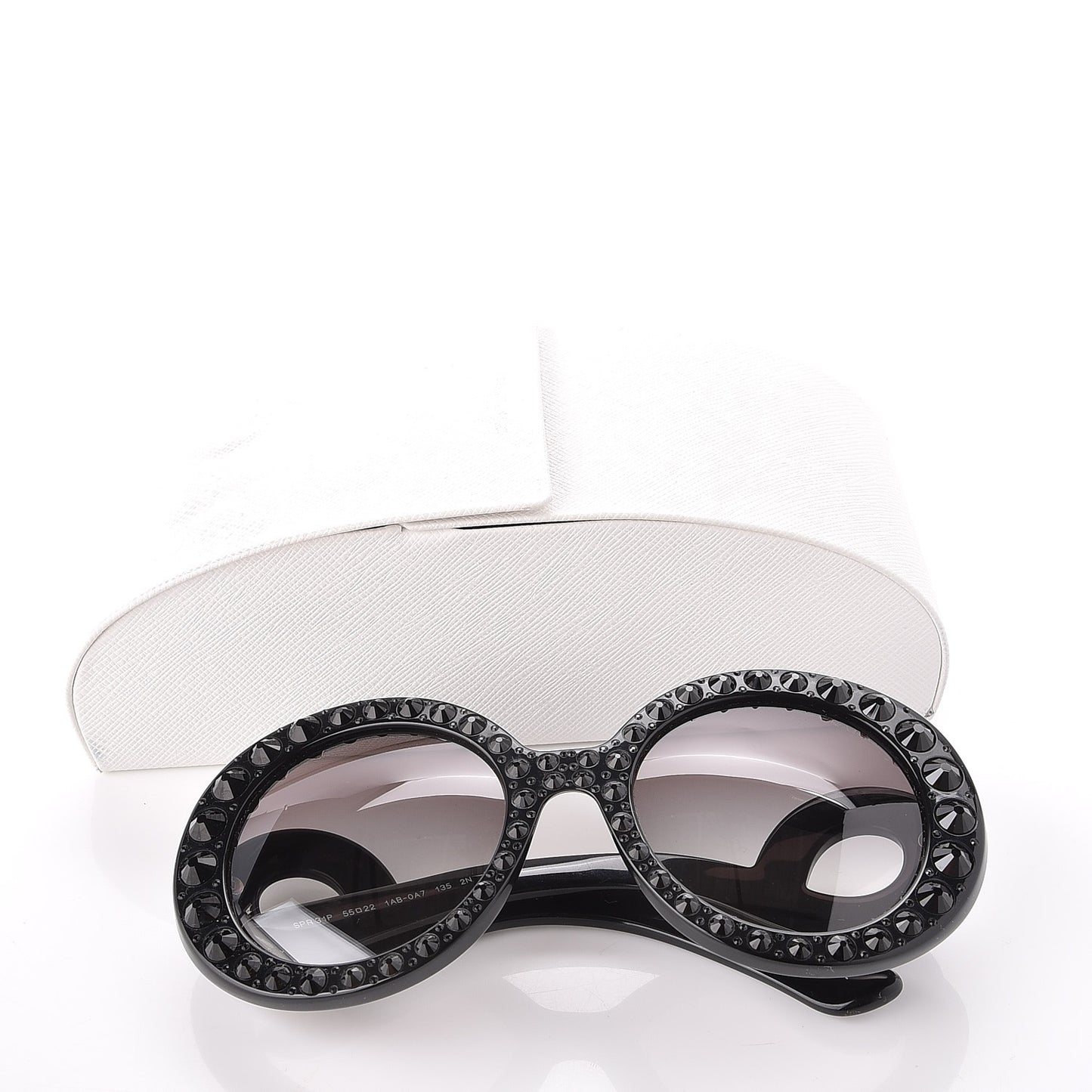 Crystal Baroque Sunglasses SPR 31P Black