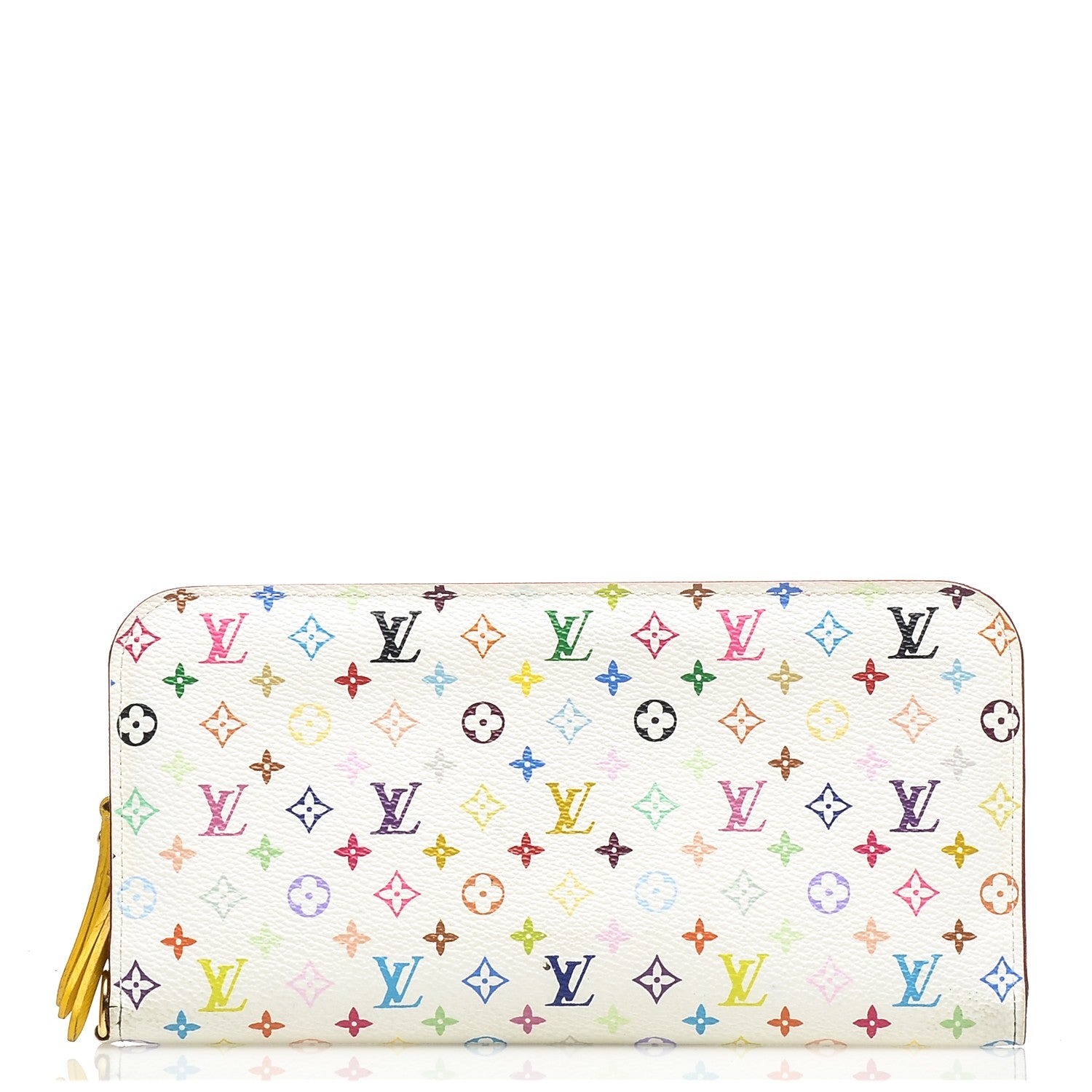 Louis Vuitton Monogram Multicolor Insolite Wallet White Citron 1 of 7
