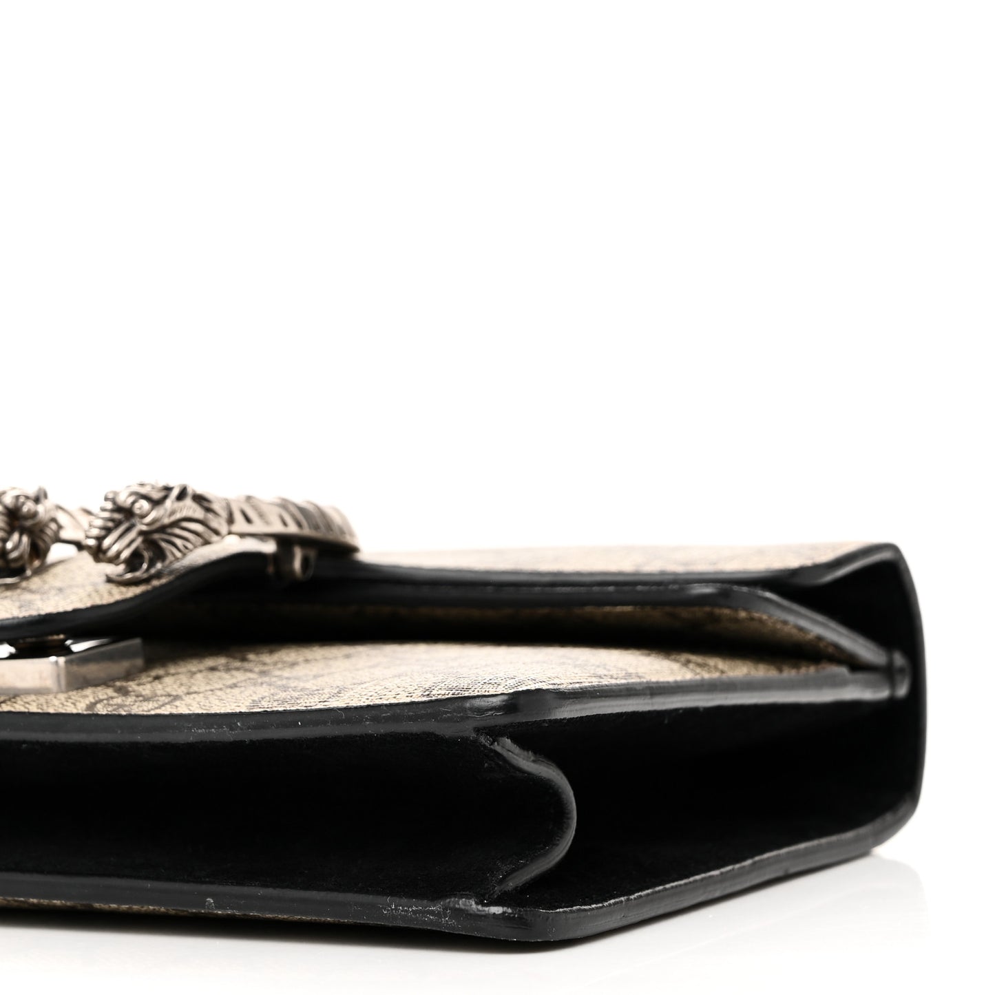 GG Supreme Monogram Mini Dionysus Shoulder Bag Black