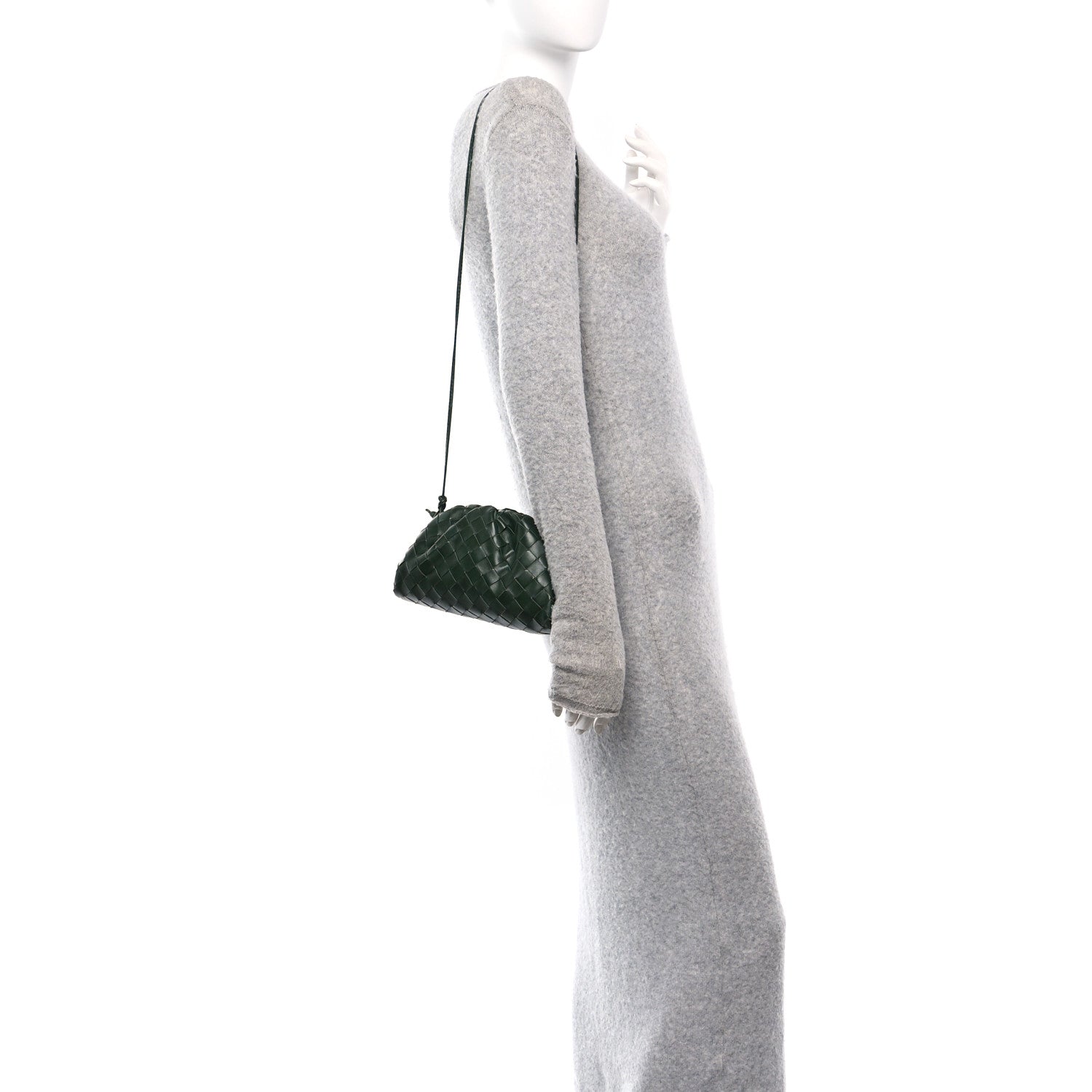 Bottega Veneta Nappa Intrecciato The Mini Pouch Raintree 2 of 11