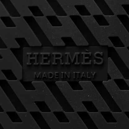 Hermes Suede Goatskin Womens Empire Sandals 37 Vert Toundra 5 of 8