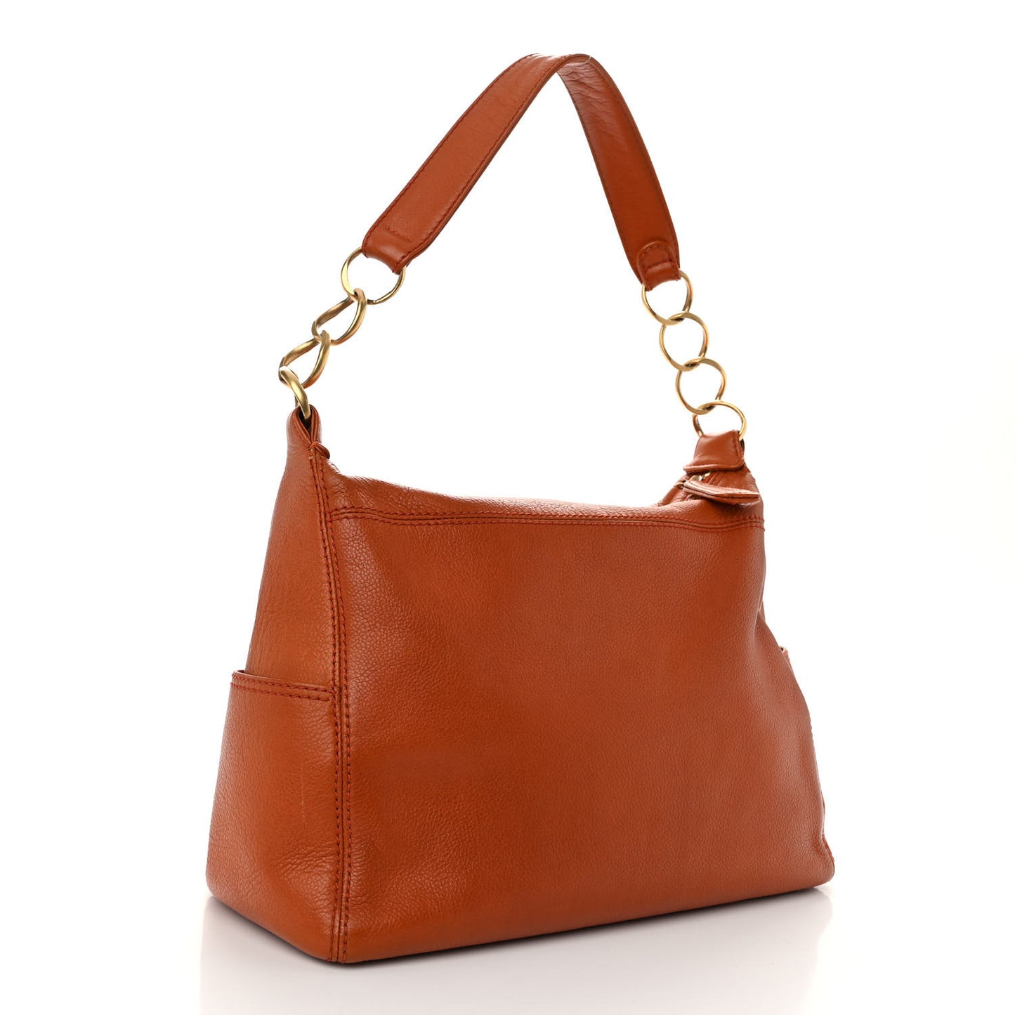 Caviar CC Timeless Shopping Tote Orange