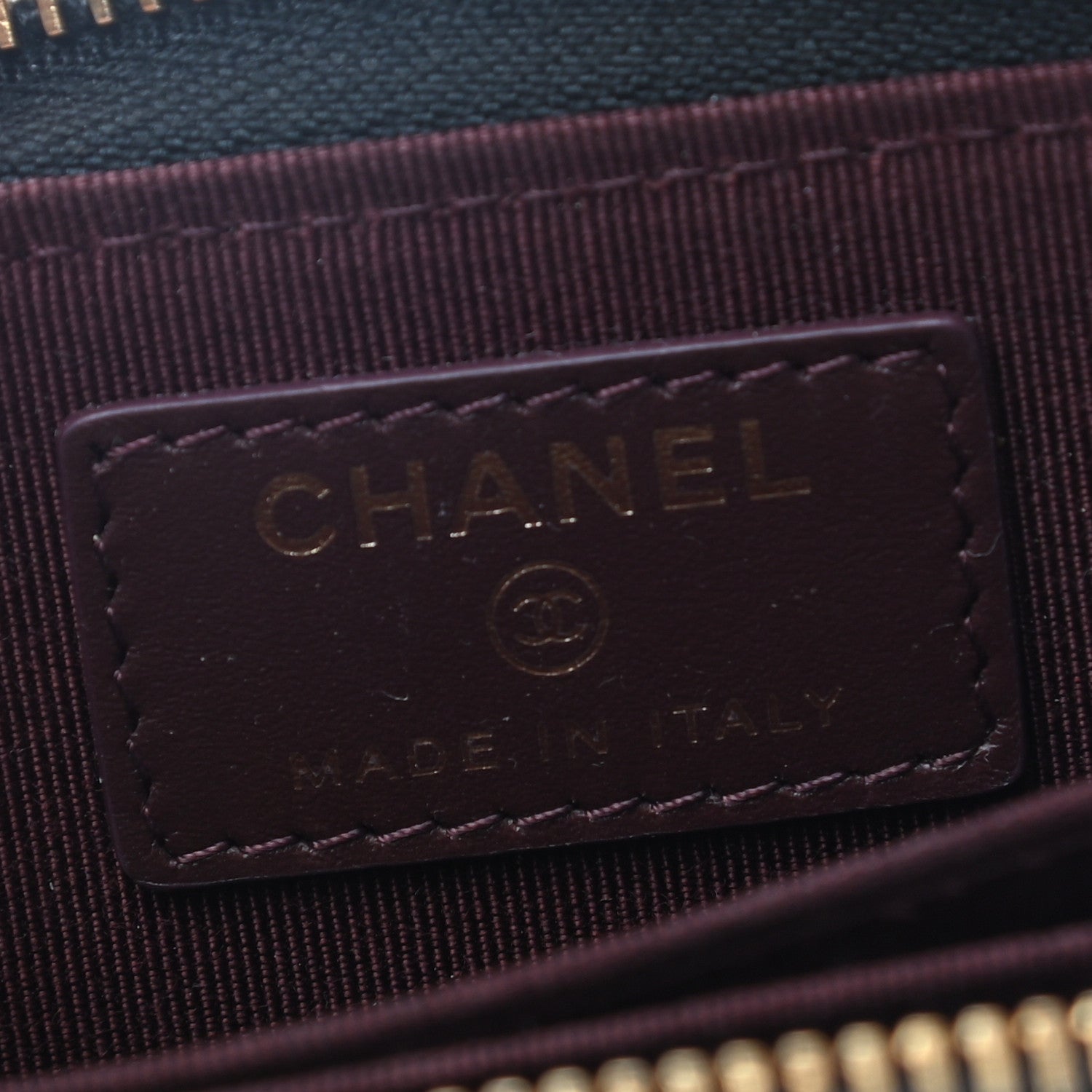Chanel Caviar Quilted Zip Coin Purse Black 6 of 7
