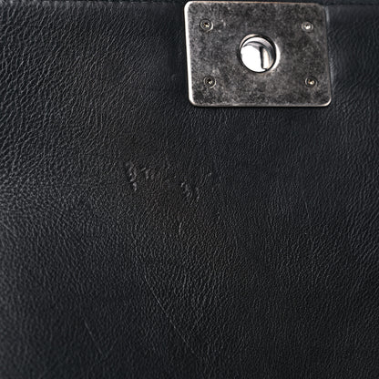 Chanel Calfskin Quilted Large Boy Flap Black 10 of 10