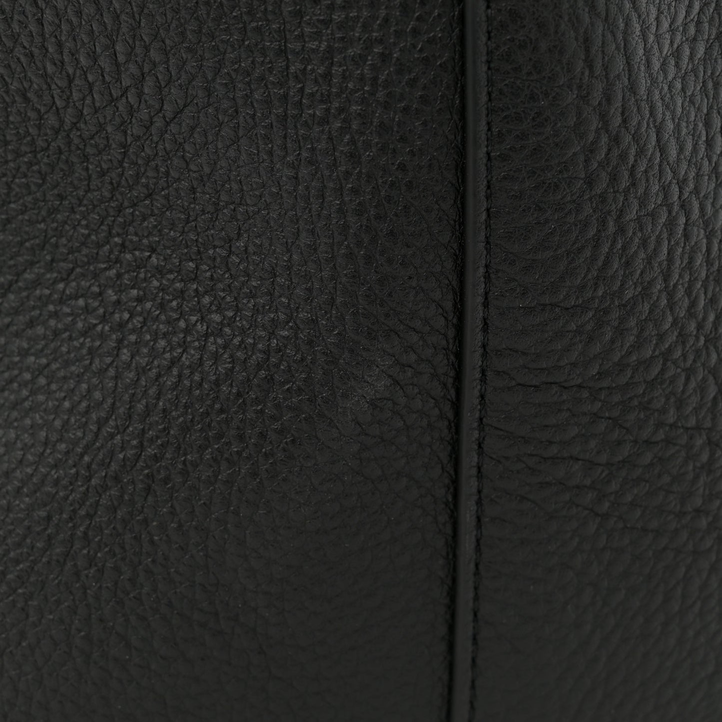 Grained Calfskin Park Tote Three Black
