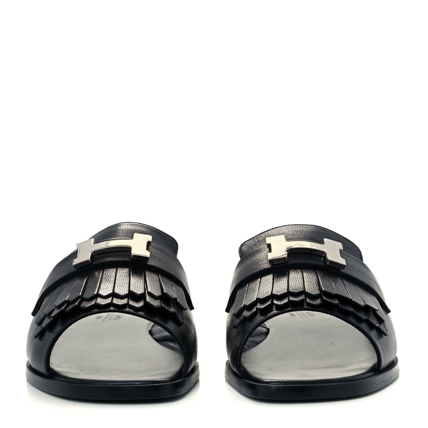 Goatskin Auteuil Sandals 37 Black