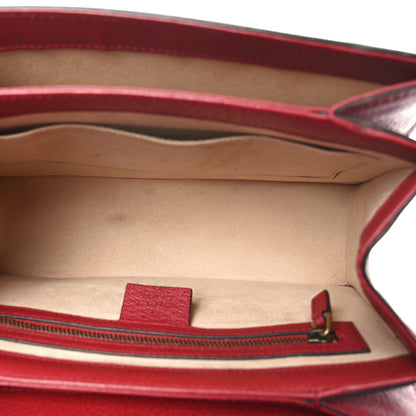 Gucci GG Supreme Monogram Small Queen Margaret Top Handle Bag Red 5 of 11