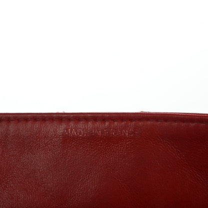 Chanel Lambskin Quilted Medium Single Flap Red 7 of 9
