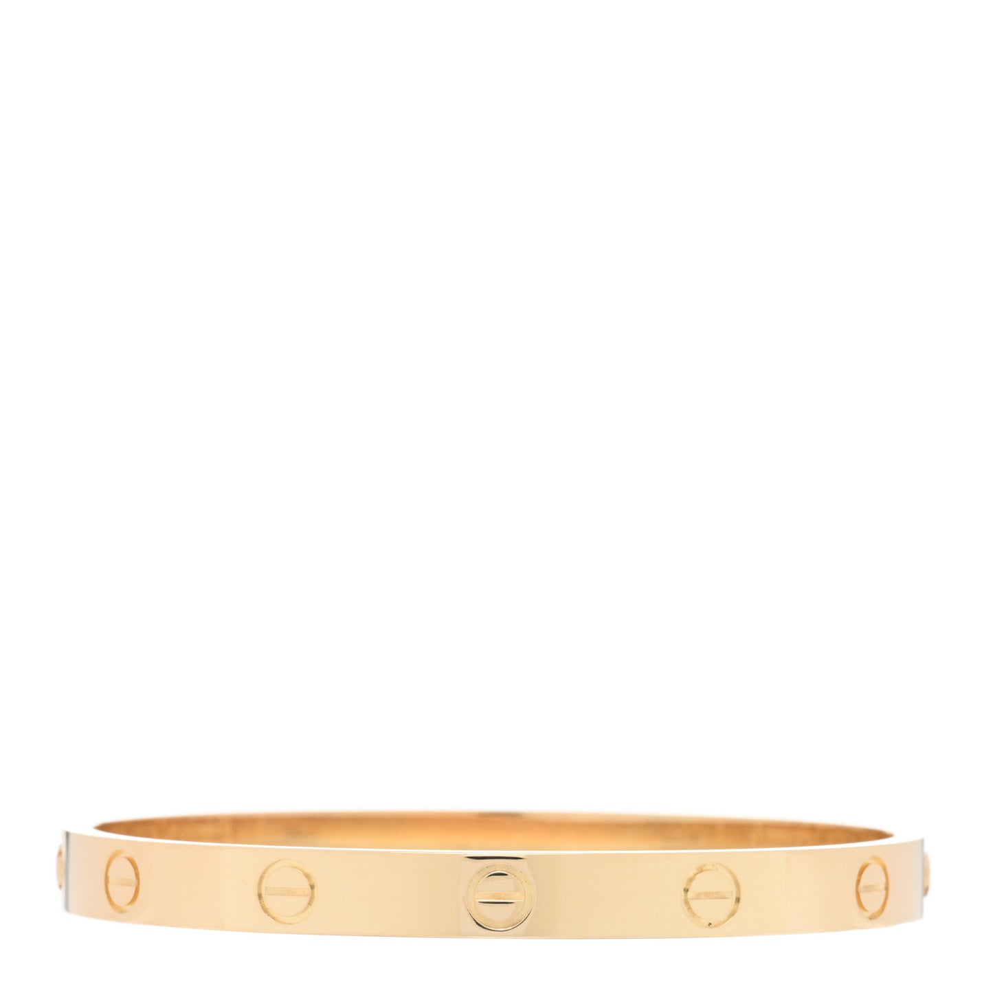 18K Yellow Gold LOVE Bracelet 17