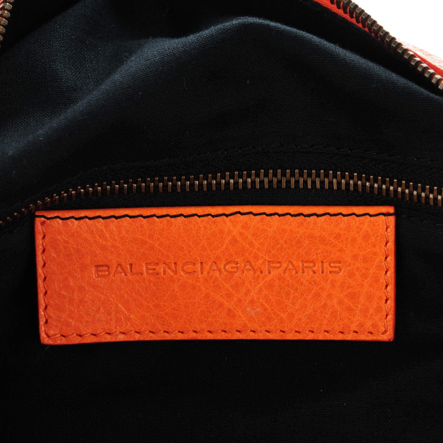 Balenciaga Agneau Classic Hardware Maxi Twiggy Tangerine 6 of 7