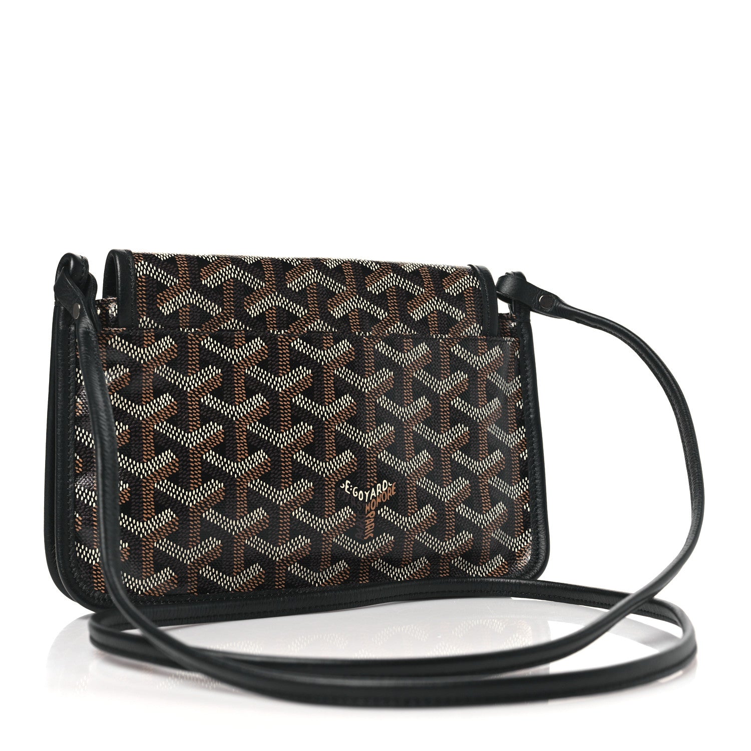Goyard Goyardine Plumet Wallet Clutch Black 3 of 9