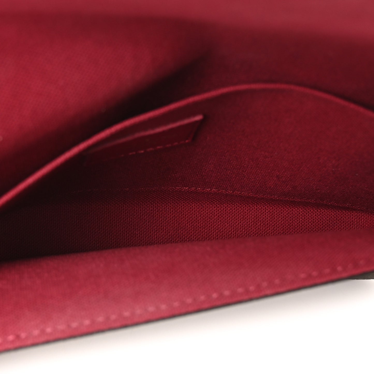 Monogram Pochette Felicie Chain Wallet Fuchsia
