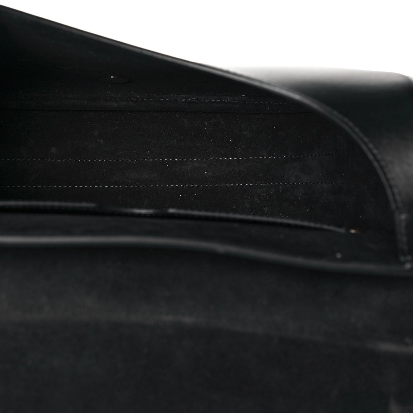 Box Calfskin Large Bobby Flap Black