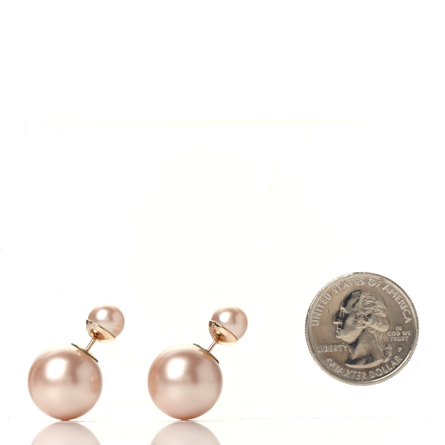 Pearl Mise En Dior Tribal Earrings Pink