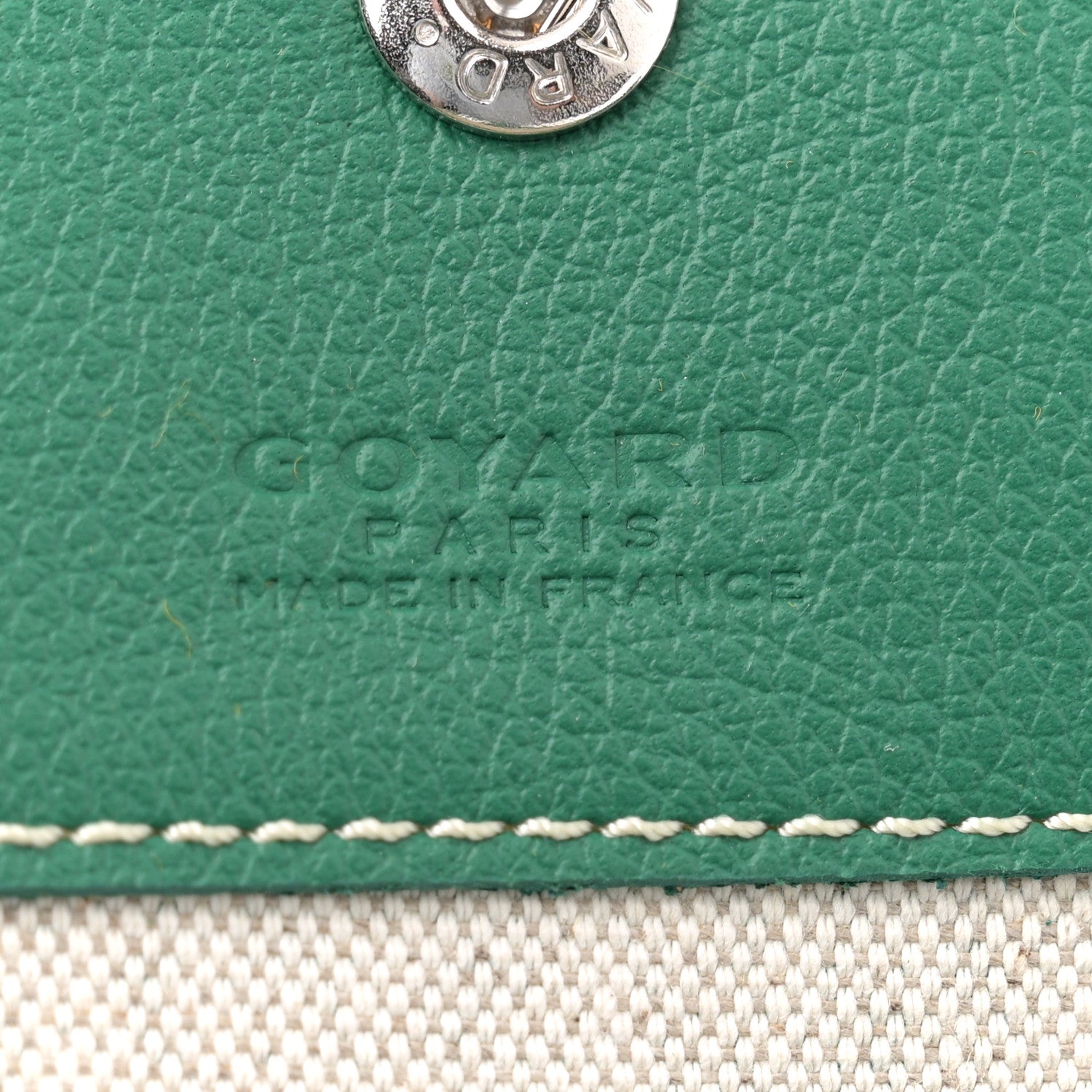 Goyard Goyardine Saint Louis GM Green 7 of 11