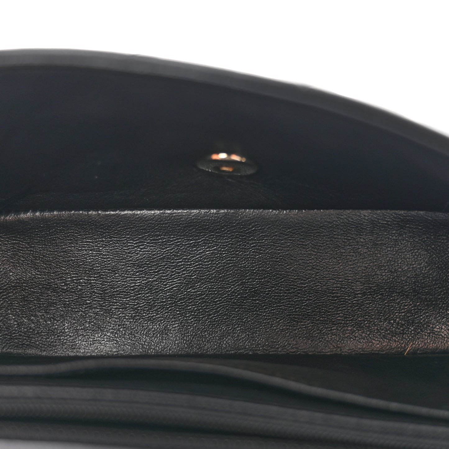 Lambskin Quilted Mini Coco Charms Rectangular Flap Black