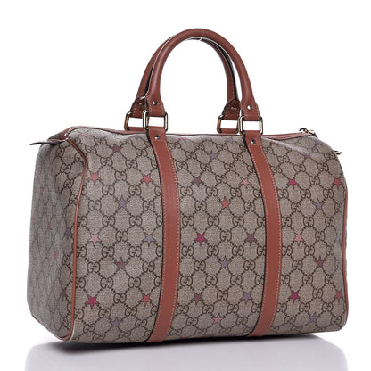 Gucci GG Supreme Stars Medium Joy Boston Pink 2 of 10
