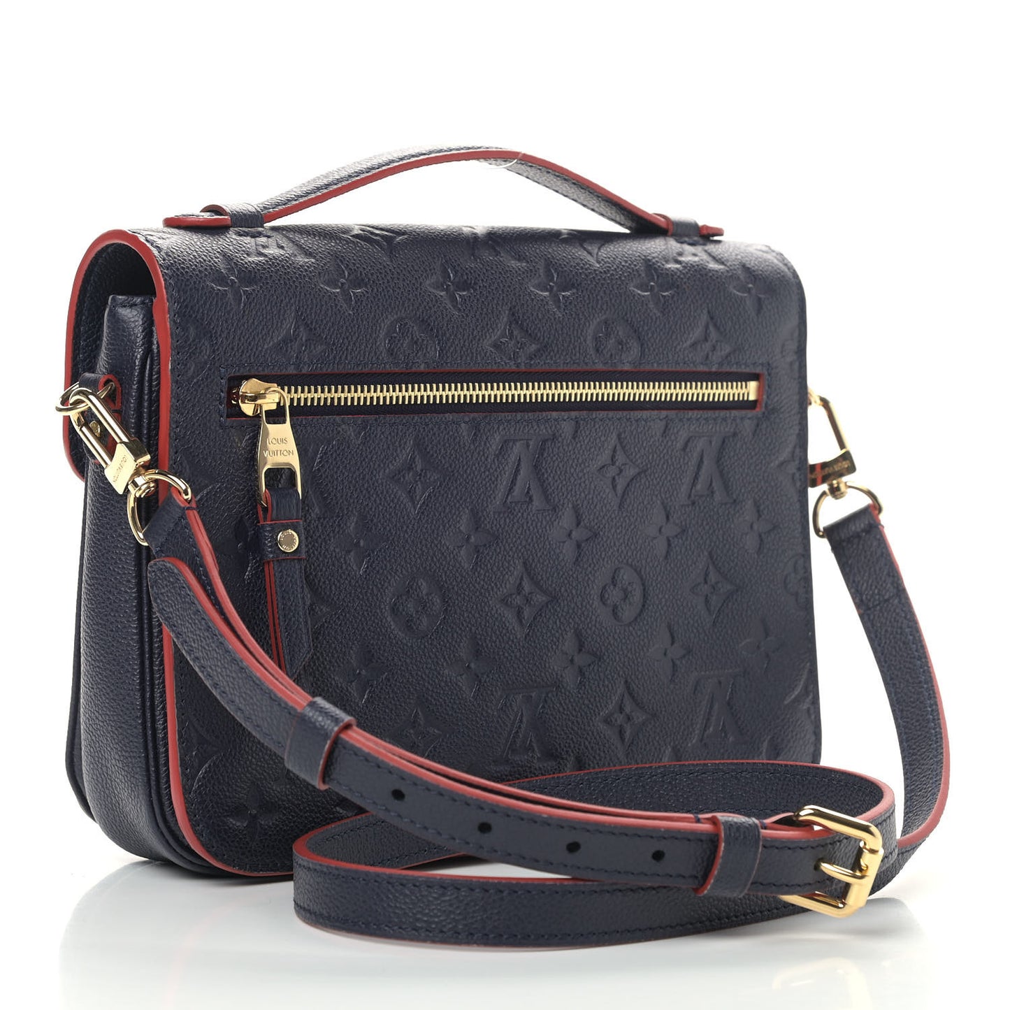 Empreinte Pochette Metis Marine Rouge