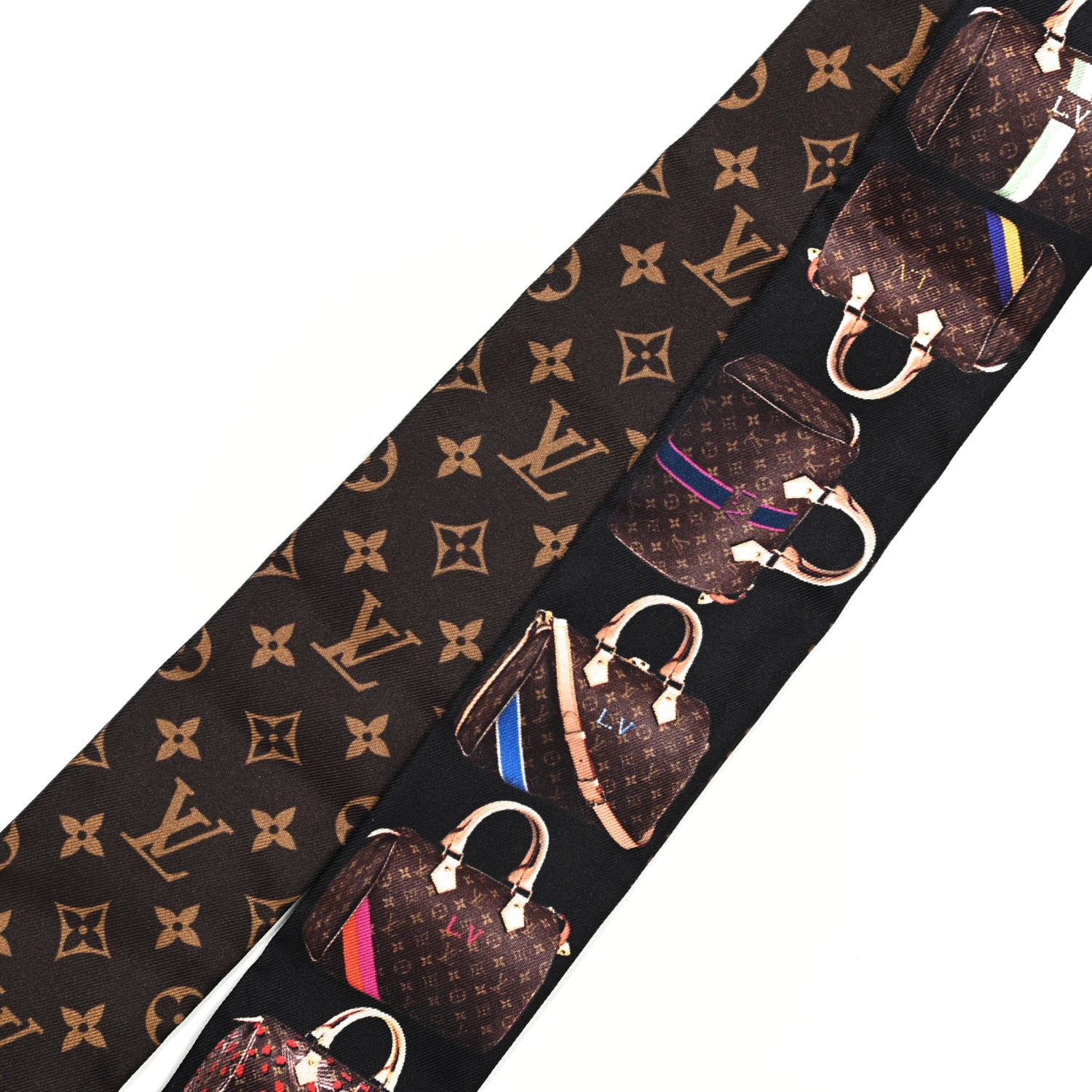 Louis Vuitton Silk Monogram Tribute to Speedy BB Bandeau 3 of 4