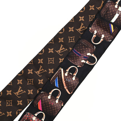 Louis Vuitton Silk Monogram Tribute to Speedy BB Bandeau 3 of 4