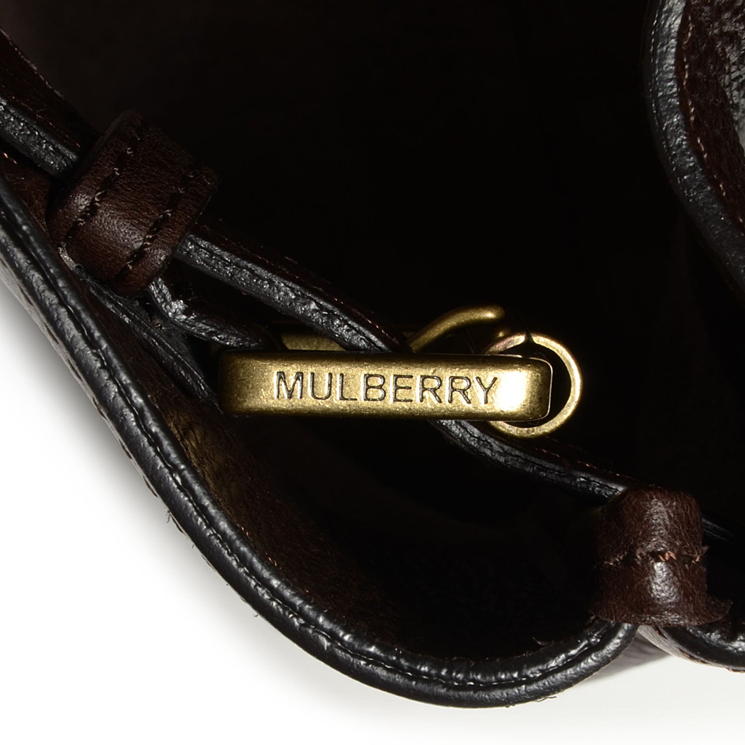 Mulberry Natural Leather Bayswater Chocolate 9 of 10