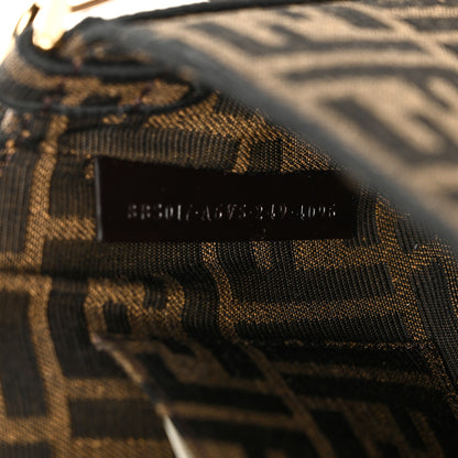 Fendi Fabric Jacquard FF 1974 Mini Baguette Tobacco Moro Black 7 of 10