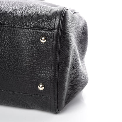 Gucci Pebbled Calfskin Medium Soho Shoulder Bag Black 6 of 9
