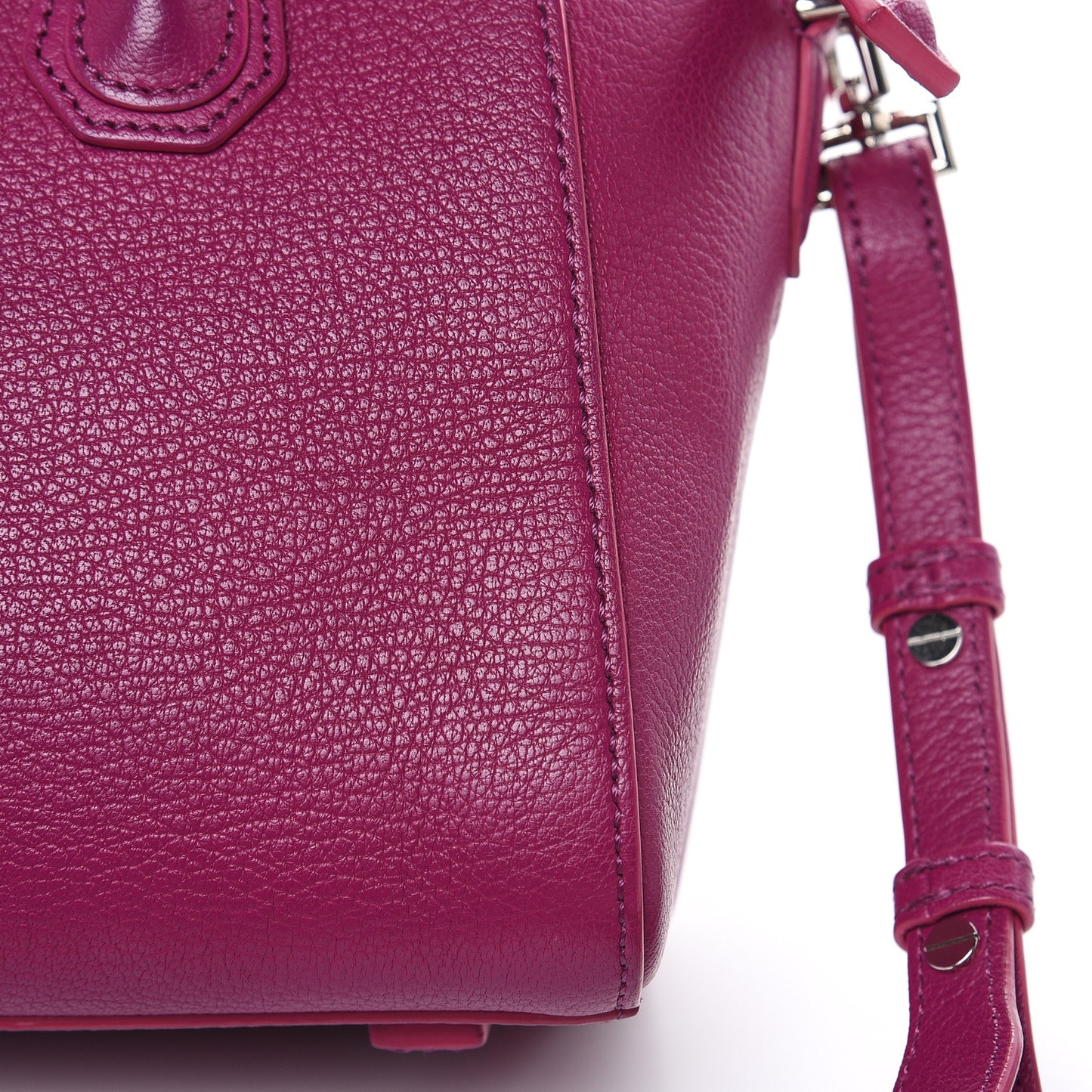 Sugar Goatskin Mini Antigona Purple