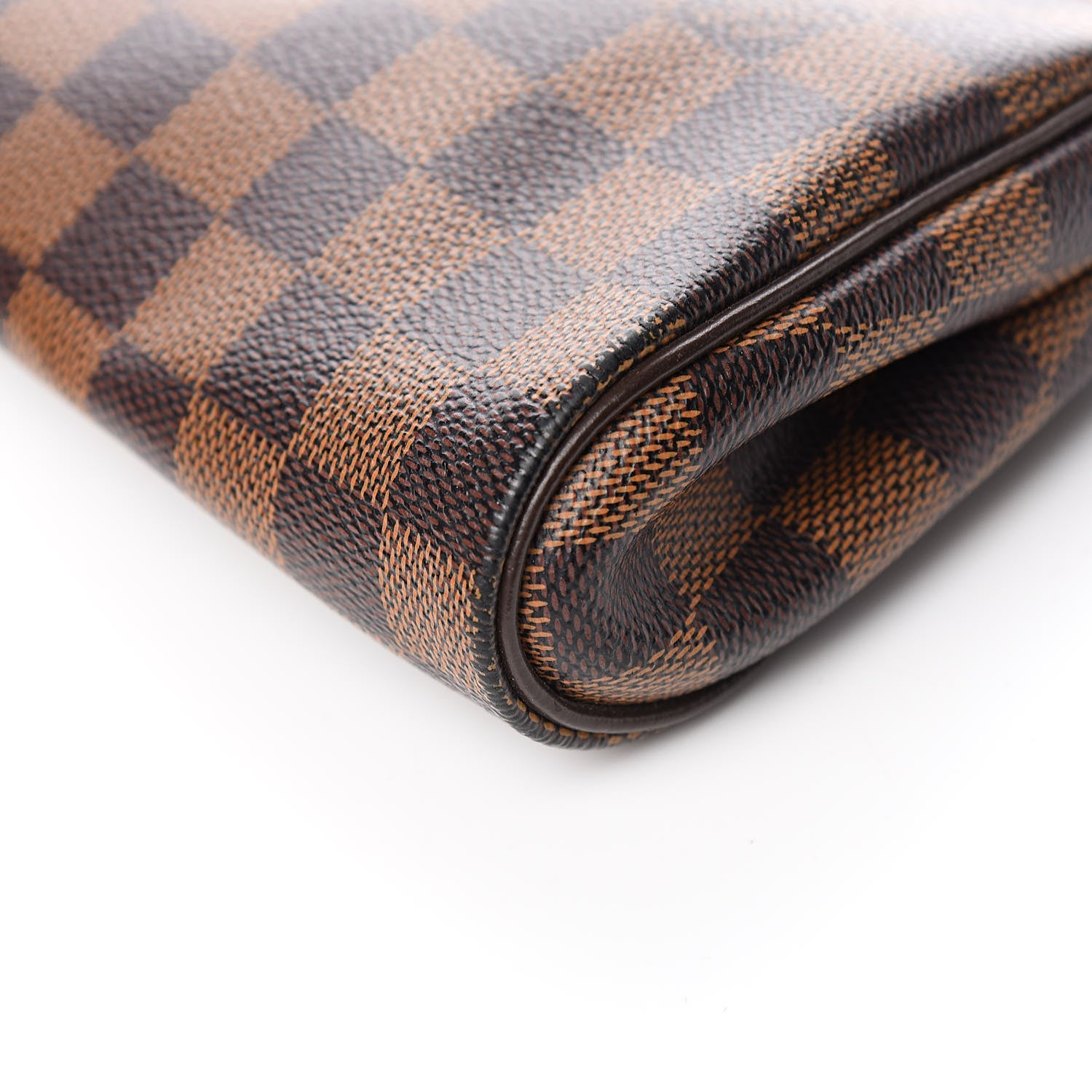 Louis Vuitton Damier Ebene Eva Clutch 9 of 10