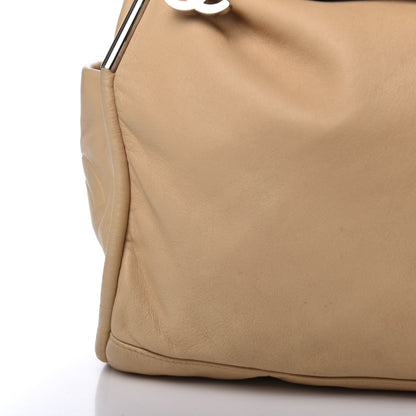 Chanel Lambskin Large Ultimate Soft Tote Beige 10 of 13