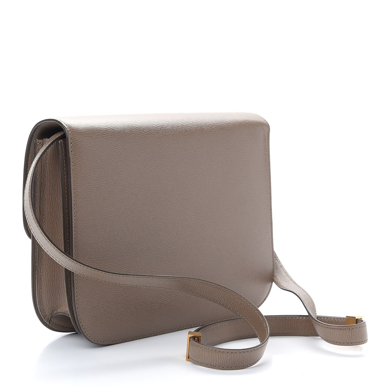 Celine Liege Calfskin Medium Classic Box Flap Bag Taupe 3 of 9