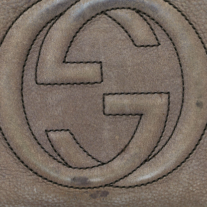 Gucci Vitello Range Small Soho Disco Bag Grey Field 24 of 37