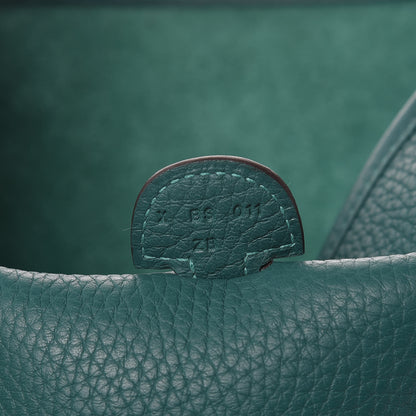 Hermes Taurillon Clemence Evelyne III PM Malachite 8 of 11