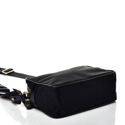 Prada Tessuto Nylon Soft Calf Camera Bag Black 4 of 9