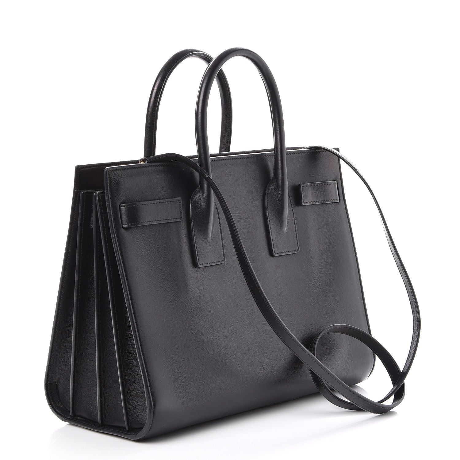 Saint Laurent Calfskin Small Sac De Jour Black 4 of 11