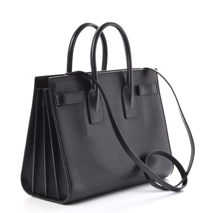 Saint Laurent Calfskin Small Sac De Jour Black 4 of 11