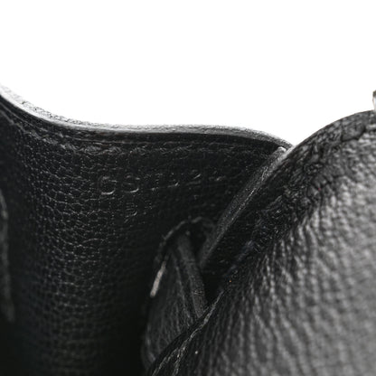 Hermes Togo Birkin 25 Black 7 of 11