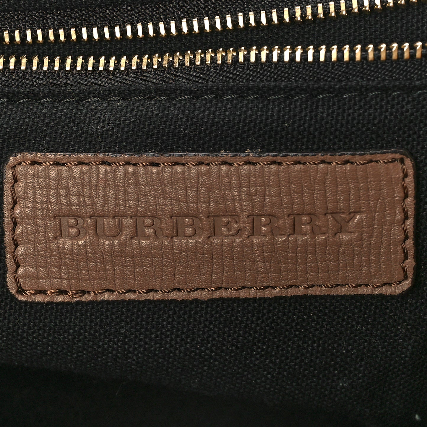 Grainy Calfskin House Check Small Canterbury Dark Sand