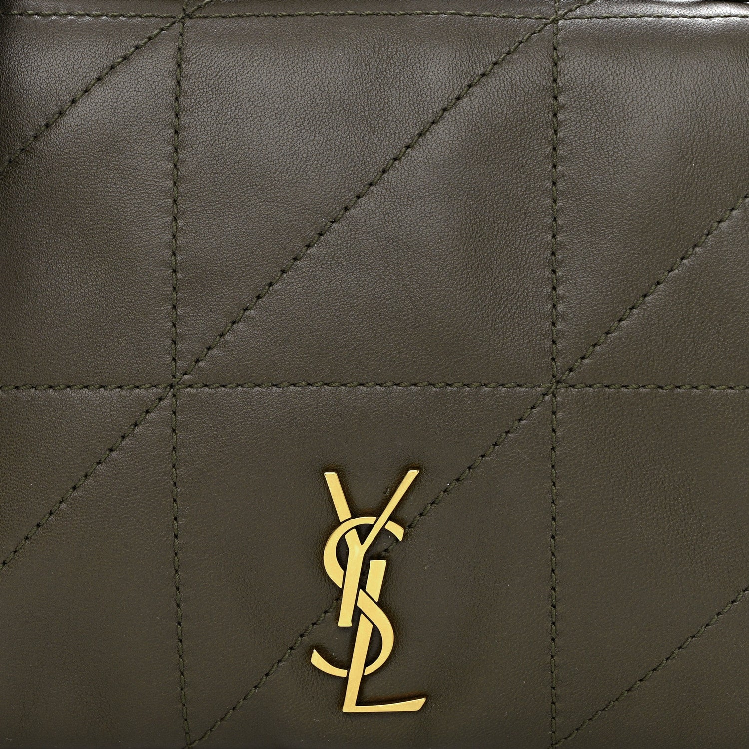 Saint Laurent Lambskin Matelasse Monogram Mini Jamie 4.3 Light Musk 8 of 10