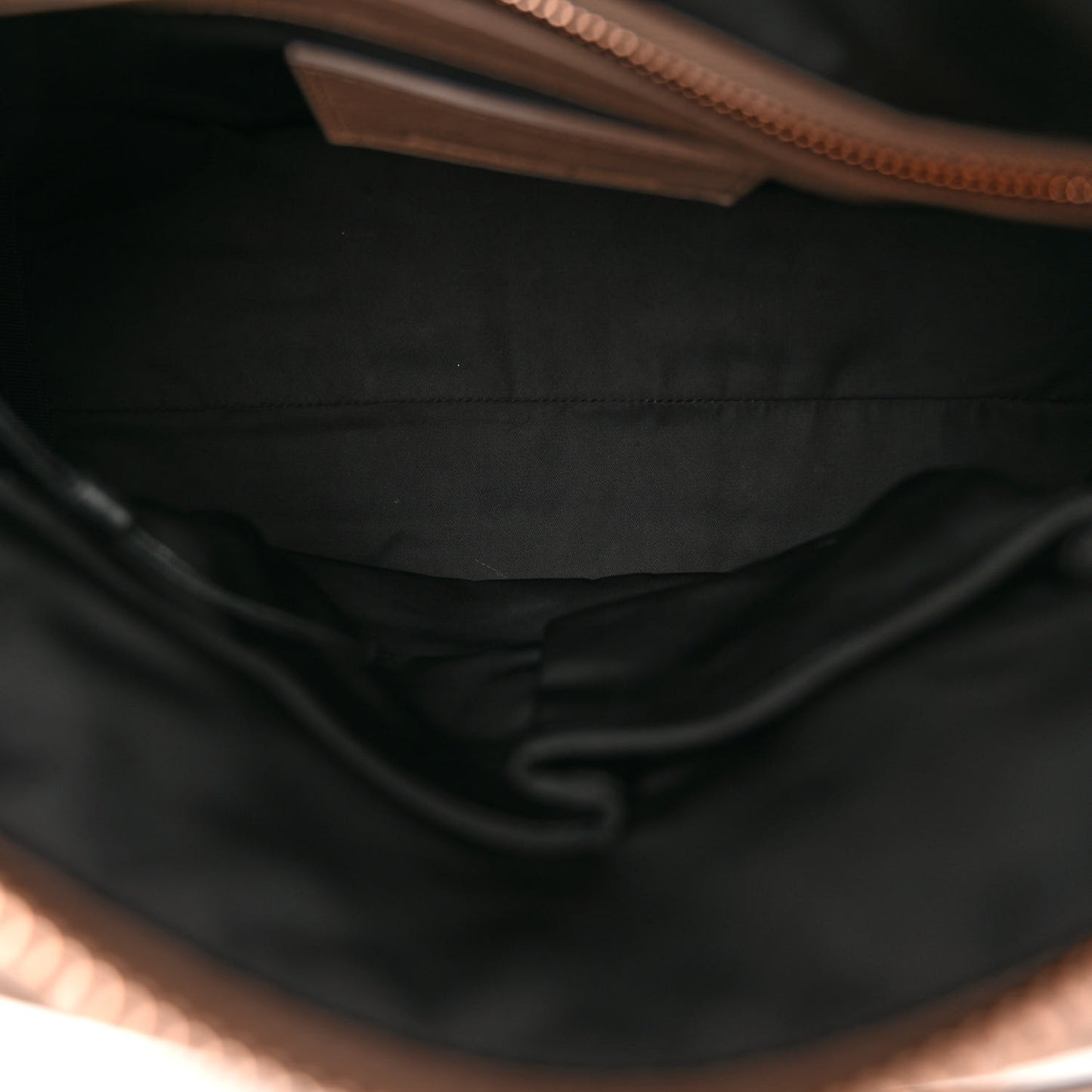 Pebbled Lambskin Rocco Latte Rose Gold Hardware