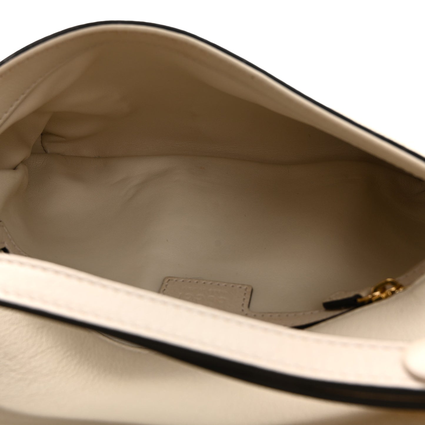 Roxy Calfskin Blondie Chain Shoulder Flap Bag Mystic White
