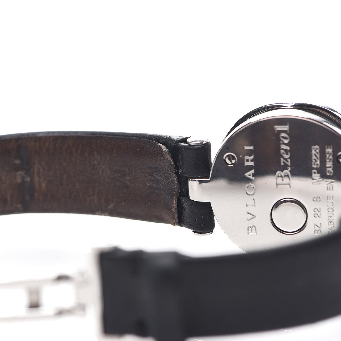 Stainless Steel Calfskin 22mm B.Zero1 Quartz Watch