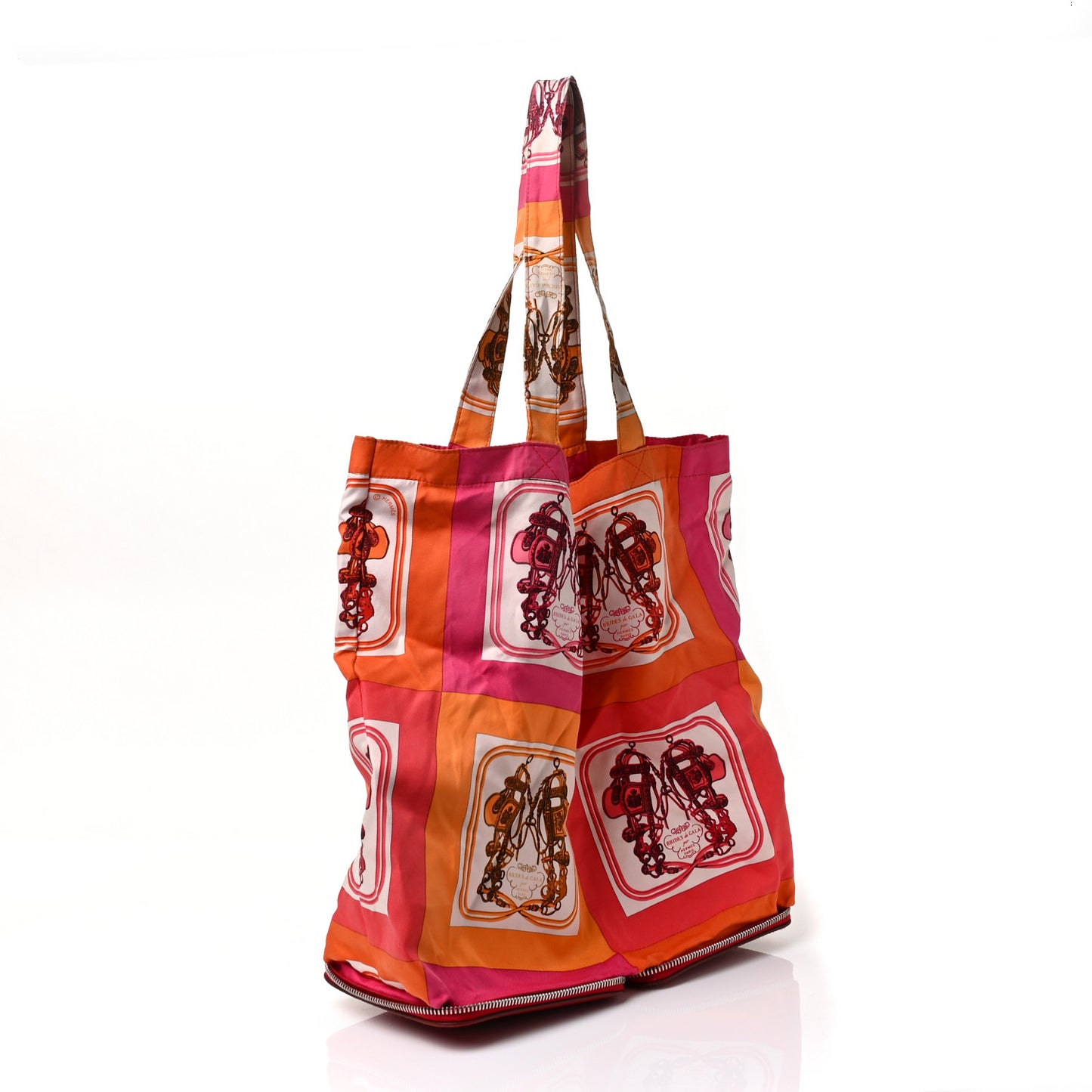 Buffle Brides de Gala Silky Pop Shopper Tote Rouge Garance