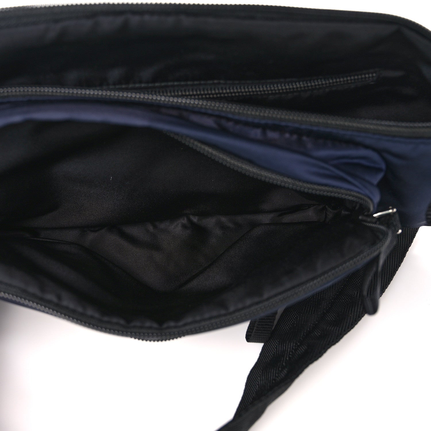 Prada Tessuto Nylon Montagna Belt Bag Blue 5 of 8