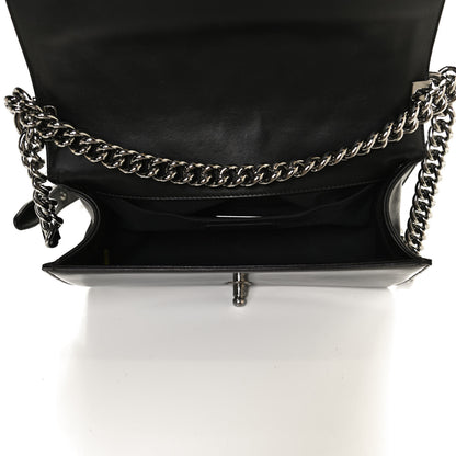 Chanel Patent Calfskin Quilted Medium Boy Flap Black 5 of 12