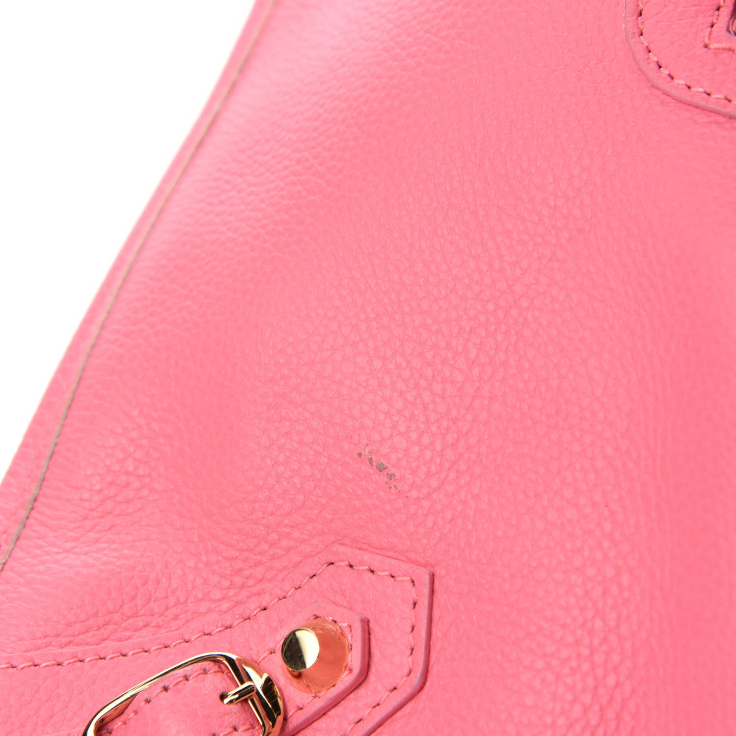 Veau Gravier Classic Gold Hardware City Rose Dragee