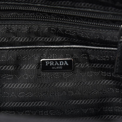 Prada Tessuto Nylon Saffiano Tote Backpack Black 5 of 10